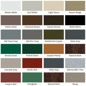 ASC Building Products Colors