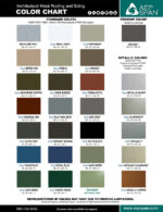ASC Building Products Architectural Color Chart