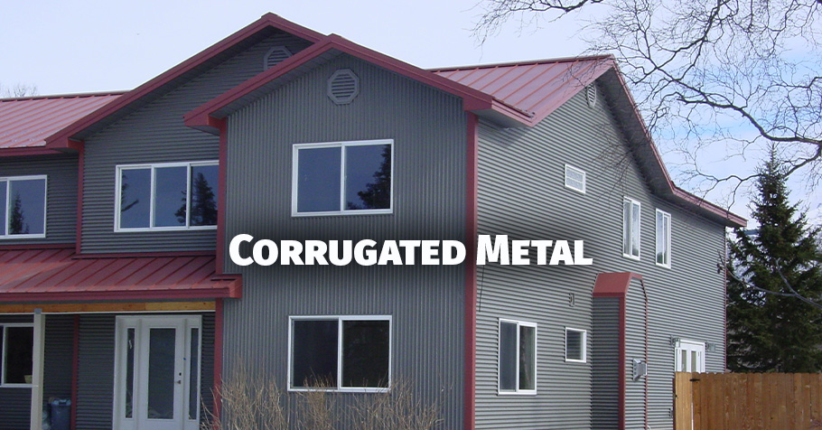 corrugated metal siding