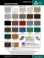 ASC Building Products Metal Roofing Colors