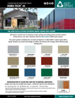ASC Building Products Commercial Color Chart