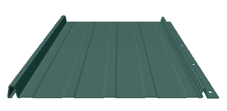 Skyline Roofing® Panel in Denali Green