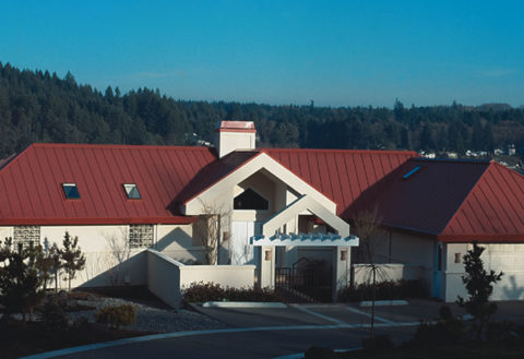 Rustic Red Nor-Clad® Roof