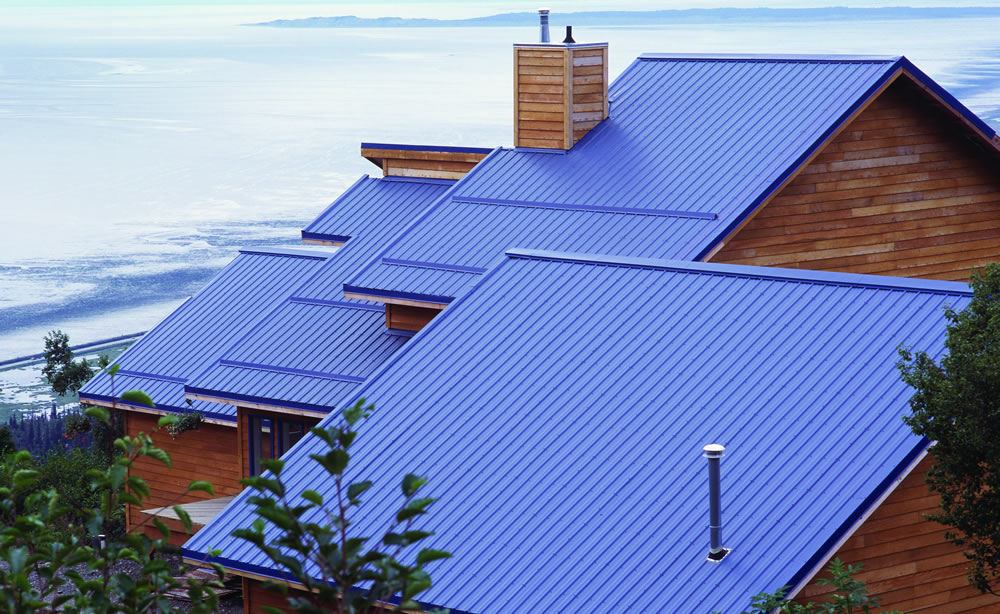 Tahoe Blue Nor-Clad Coast Home