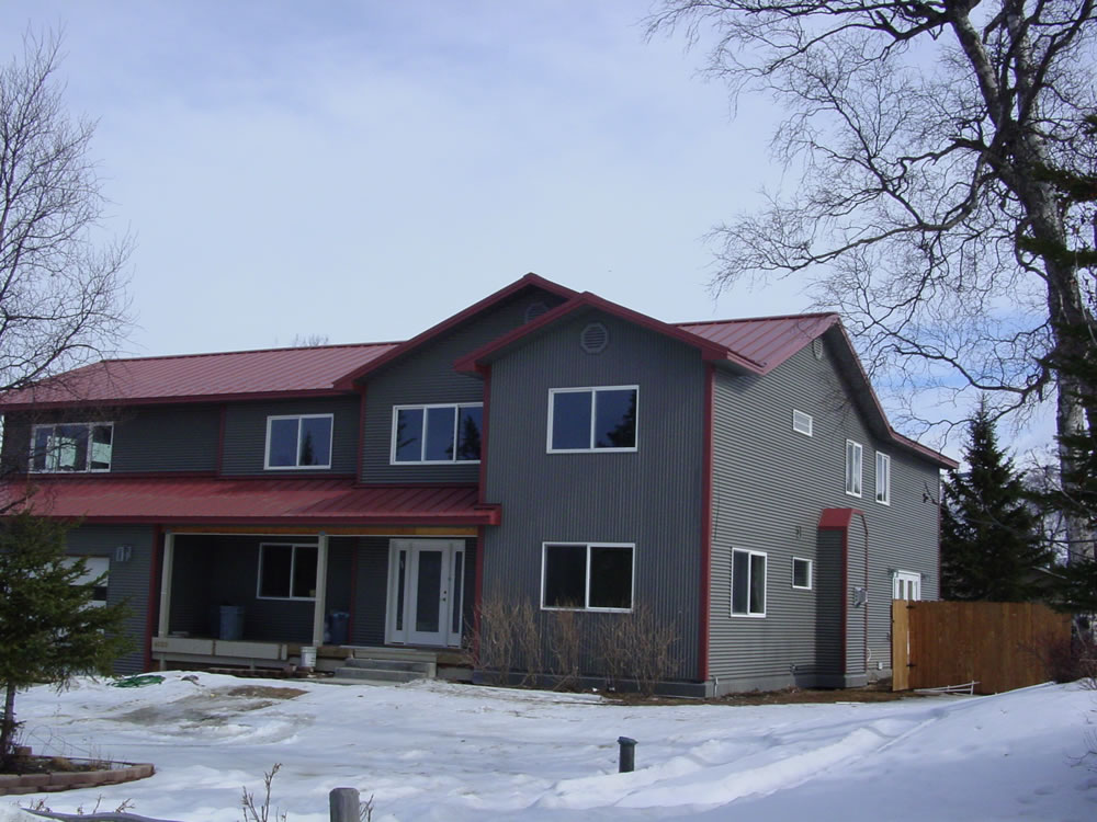 Nu-Wave and Skyline Two-Story House