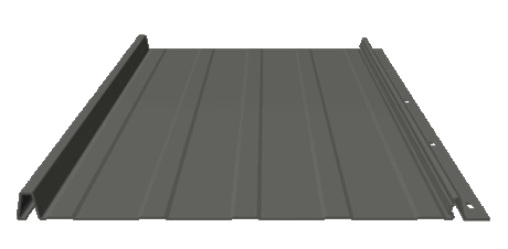 Skyline Roofing® hp Panel in Old Zinc Gray