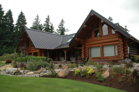 Skyline Roofing® Log Cabin