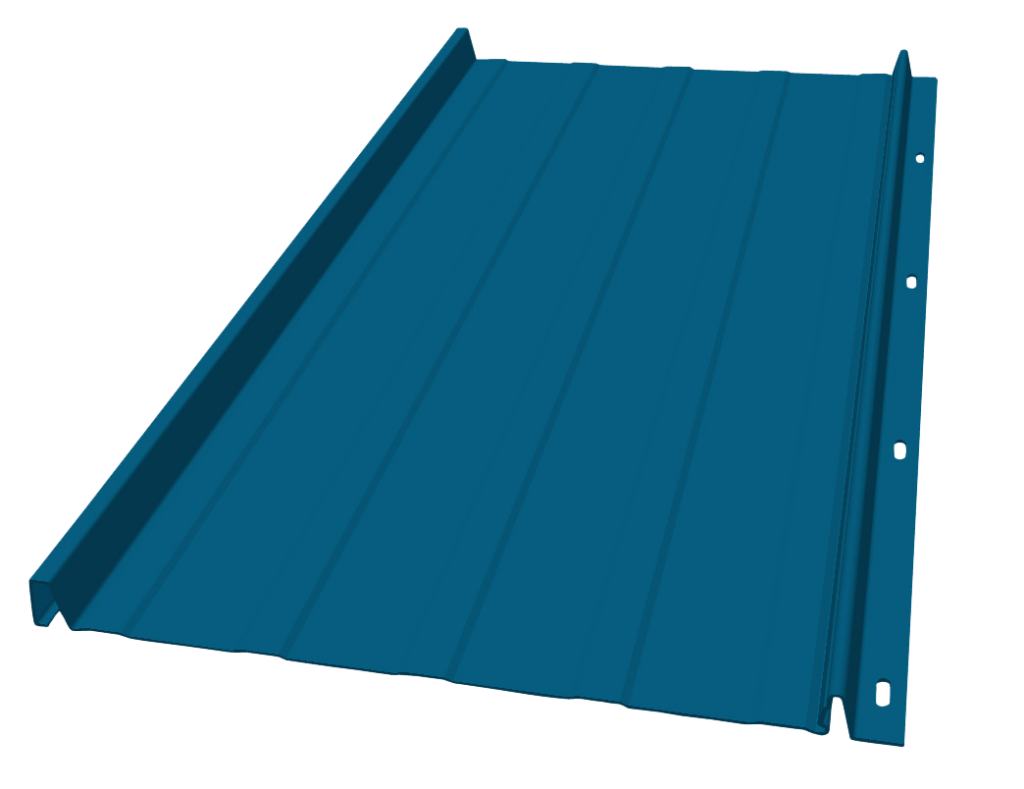 Standing seam profile for Skyline Roofing