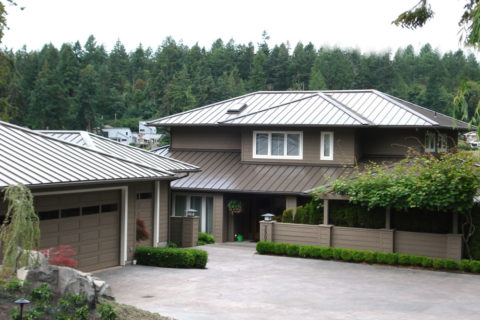 Skyline Roofing® Weathered Copper House