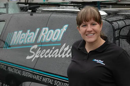 Haley Iselin – Vice President of Metal Roof Specialties, your distribution partner