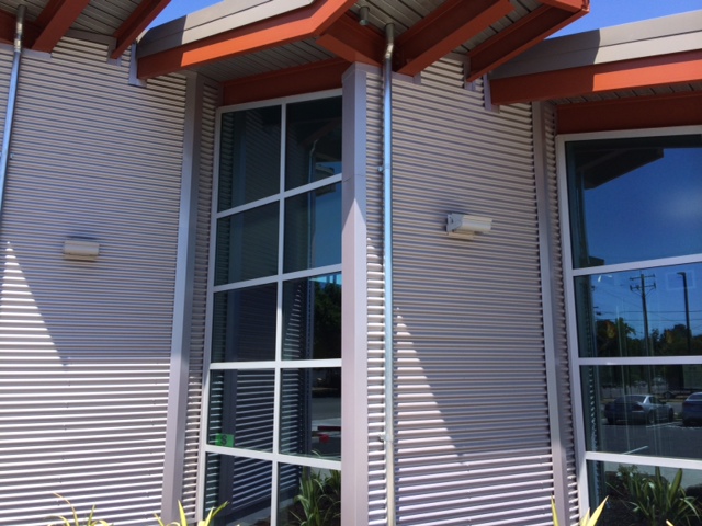 Credit Union with Corrugated