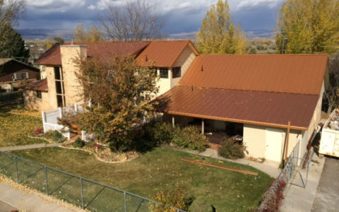 Copper Penny Skyline Roof