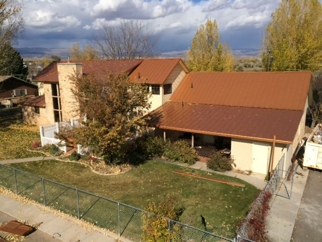 Copper Penny Skyline Roof