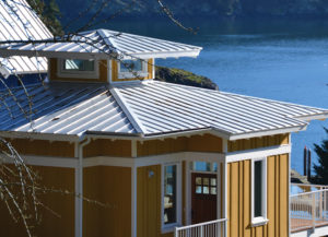 standing seam metal roof details